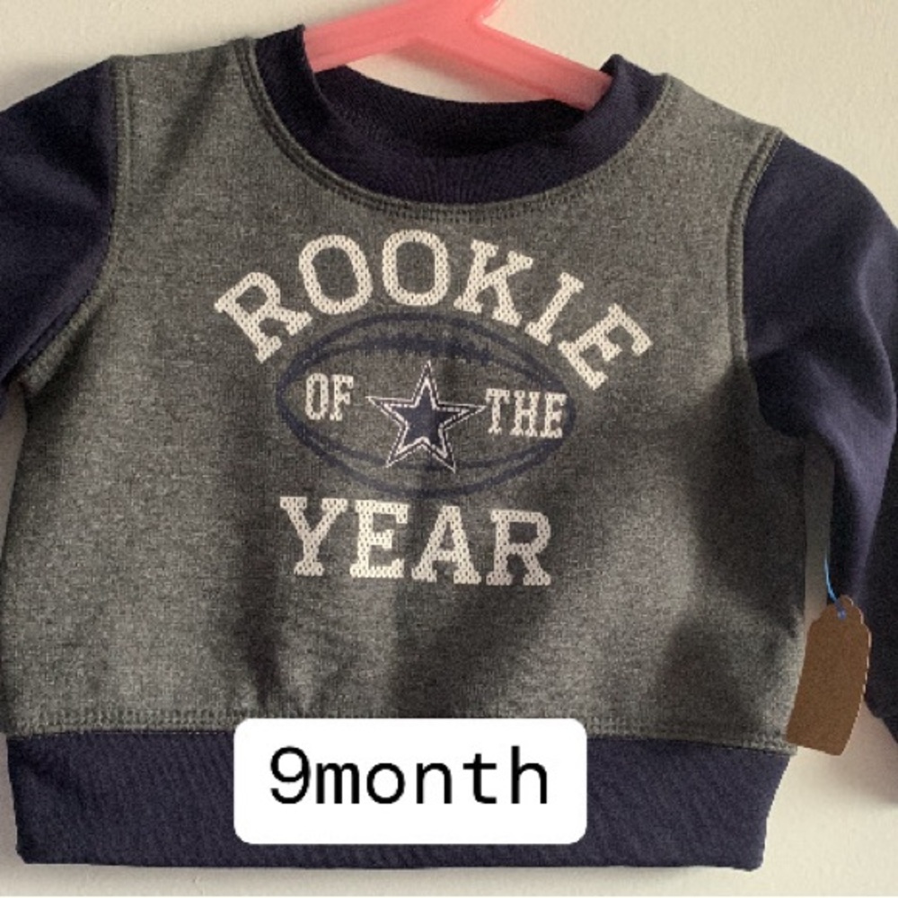 Dallas Cowboys Authentic baby sweater 9 months